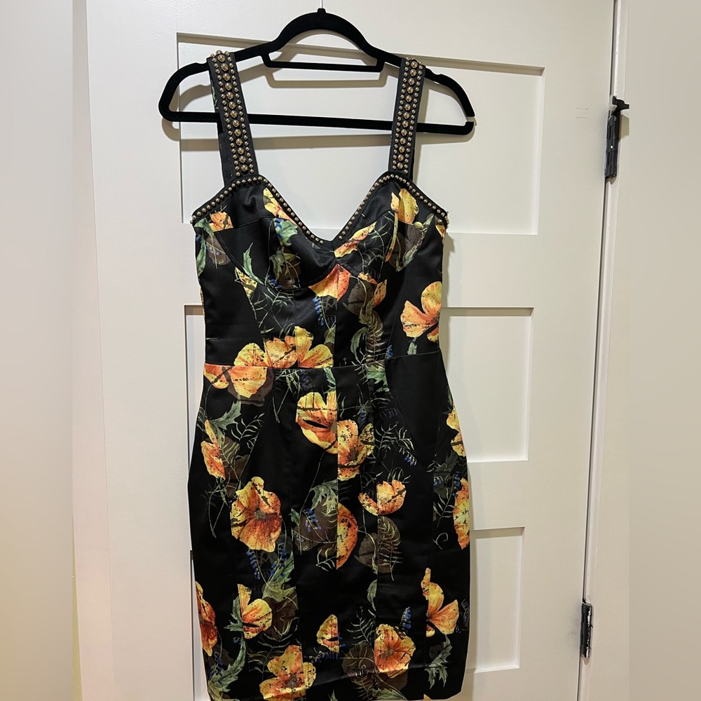Philipp plein floral dress